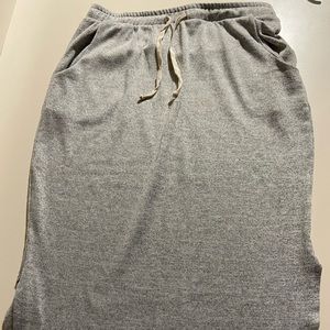 Long Grey Skirt